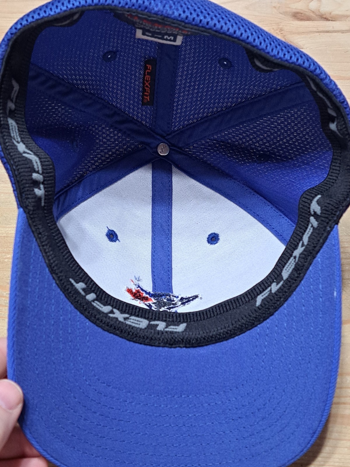 Toronto Blue Jays Hat Cap Size S-M Yupoong Flexfit Blue MLB Baseball