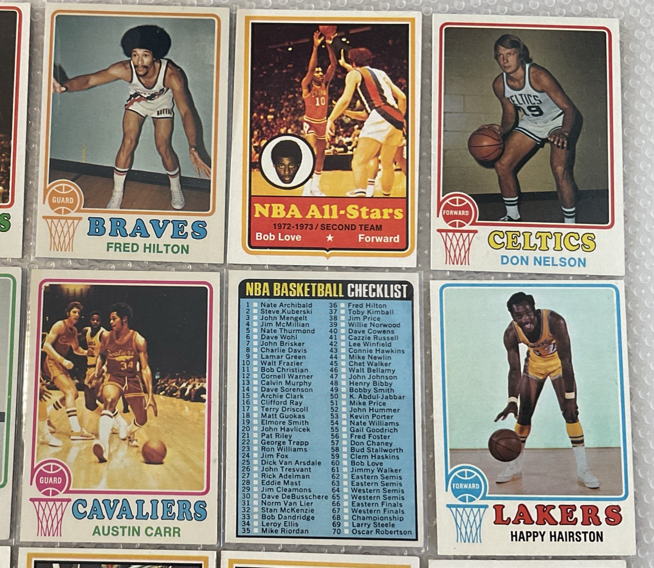 1973-74 Topps Basketball Lot of 20 EX+ to NM Minor Stars no creases some OC-NICE