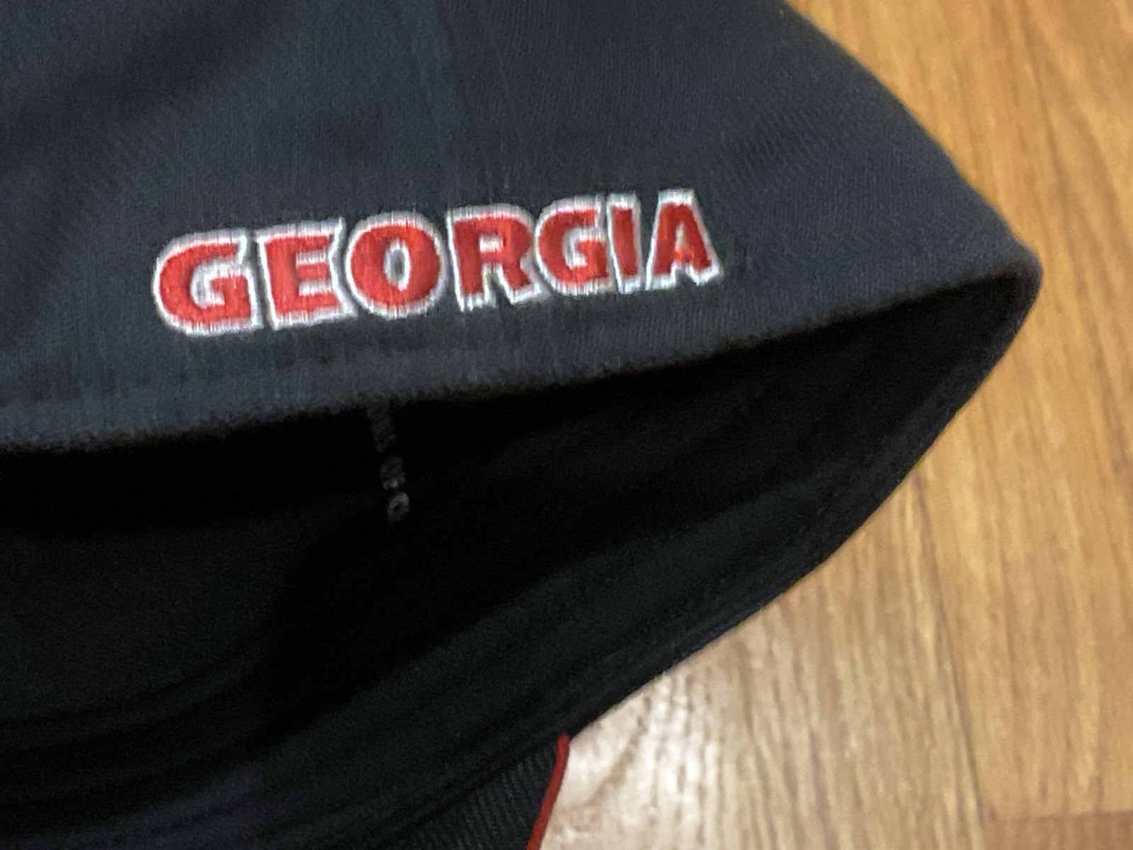 New Nike Swoosh Flex Rise Cap Georgia Bulldogs Hat