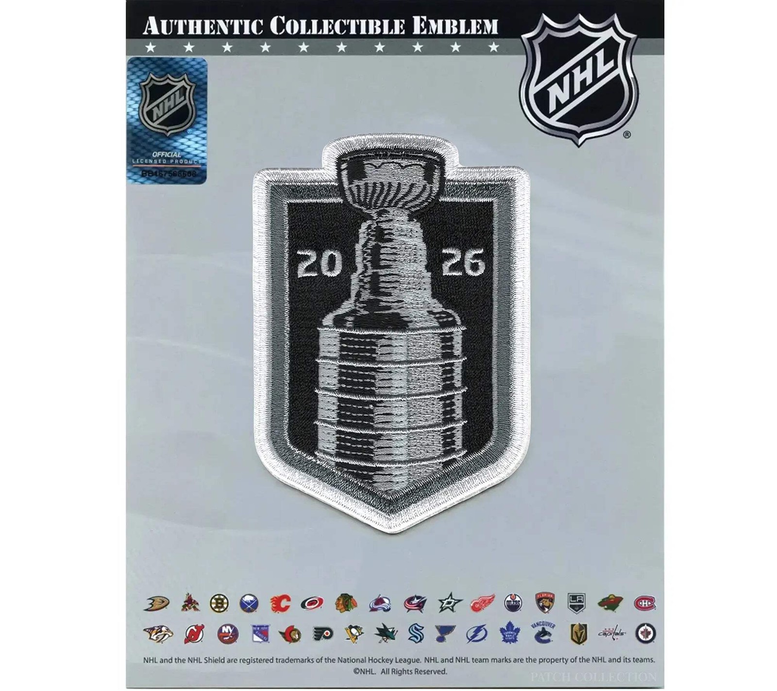 2026 NHL Stanley Cup Final Embroidered Jersey Patch