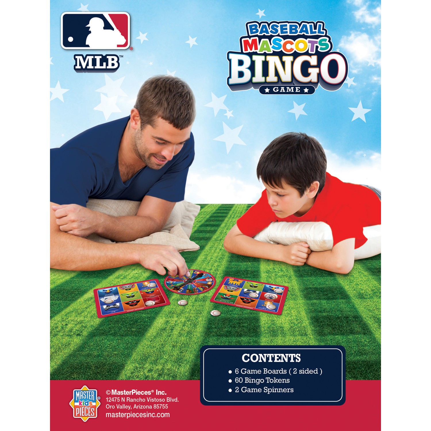 MasterPieces – MLB Bingo Game for Kids and Families