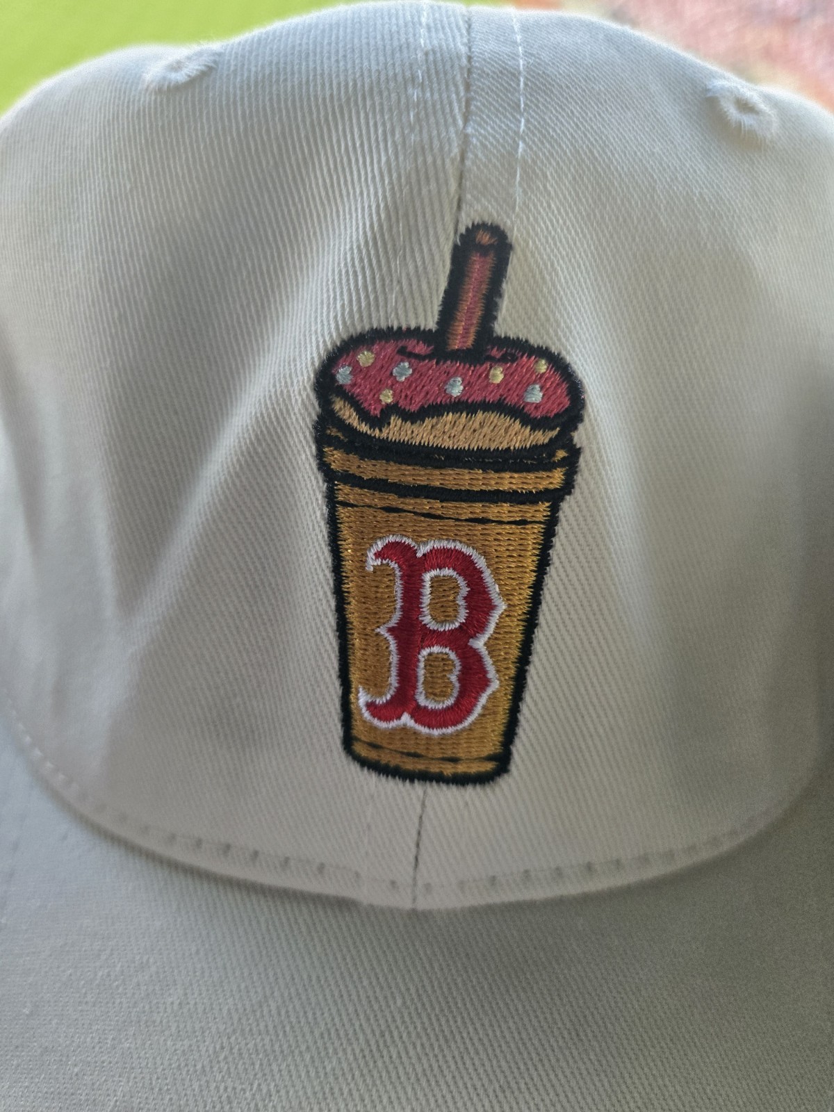 LIMITED EDITION Boston Red Sox Dunkin Custom Iced Coffee Hat Exclusive Fenway