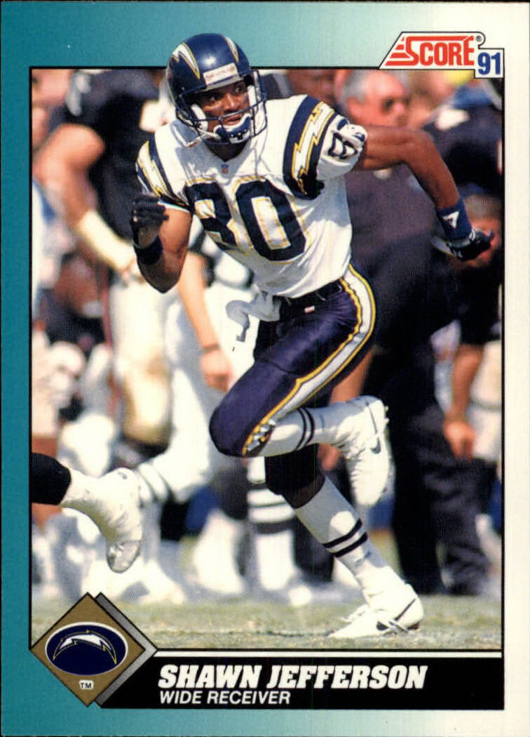 1991 Score Supplemental #67T Shawn Jefferson RC – NM