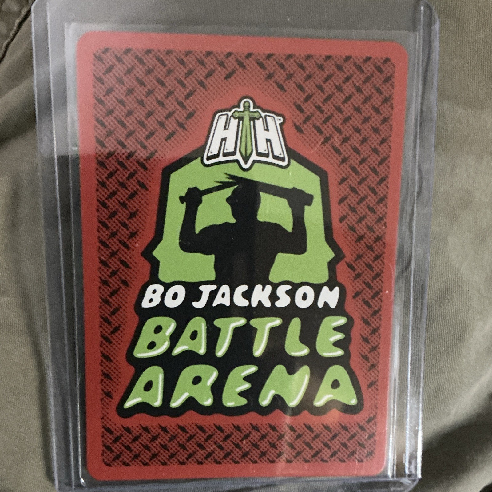 HTH Tecmo Bowl Bo Jackson Majik Man #2562 Bo Jackson Battle Arena Steel 1st