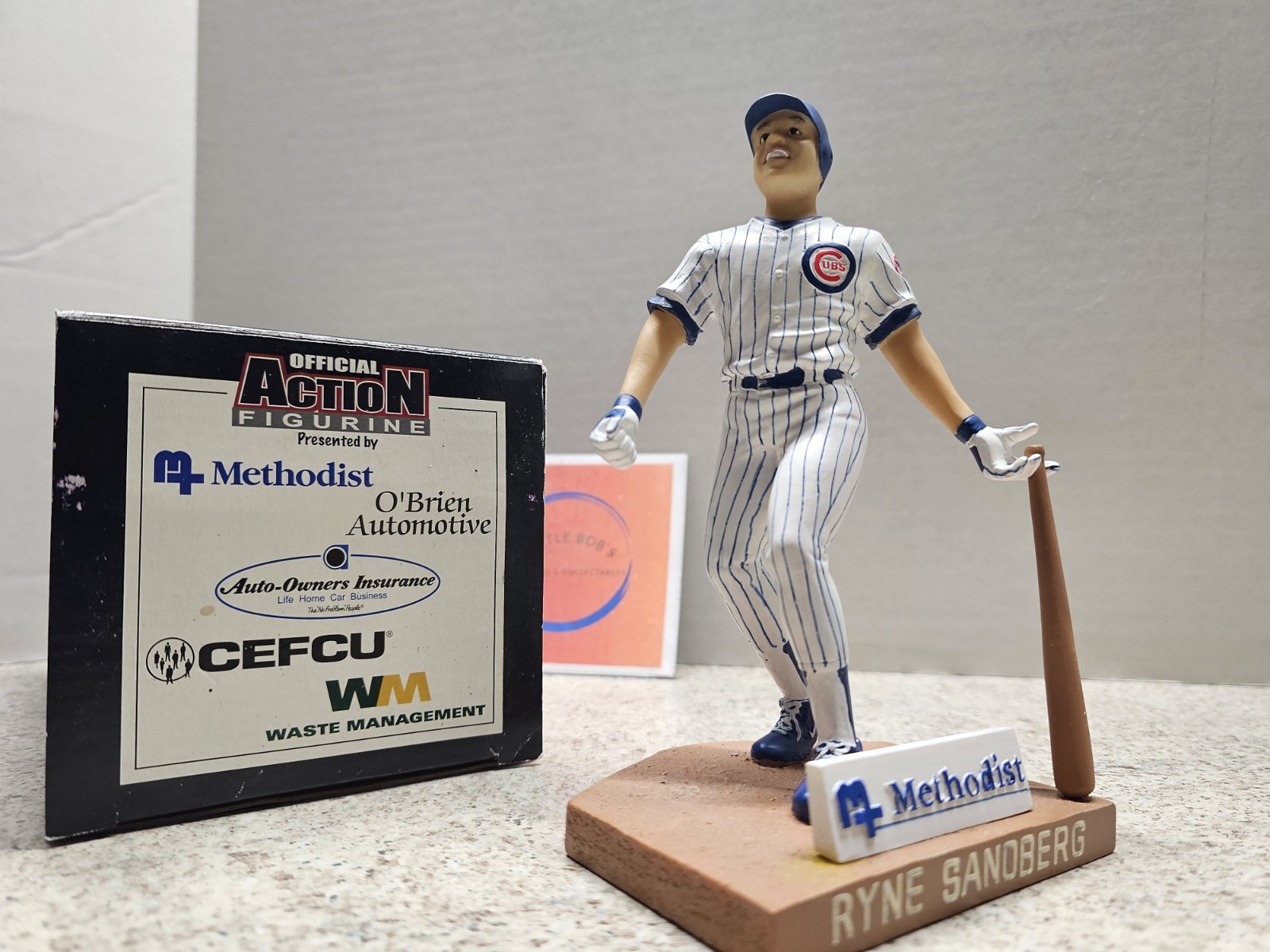 Ryne Sandberg Peoria Chiefs MiLB Cubs MLB 2005 SGA Figurine NIB