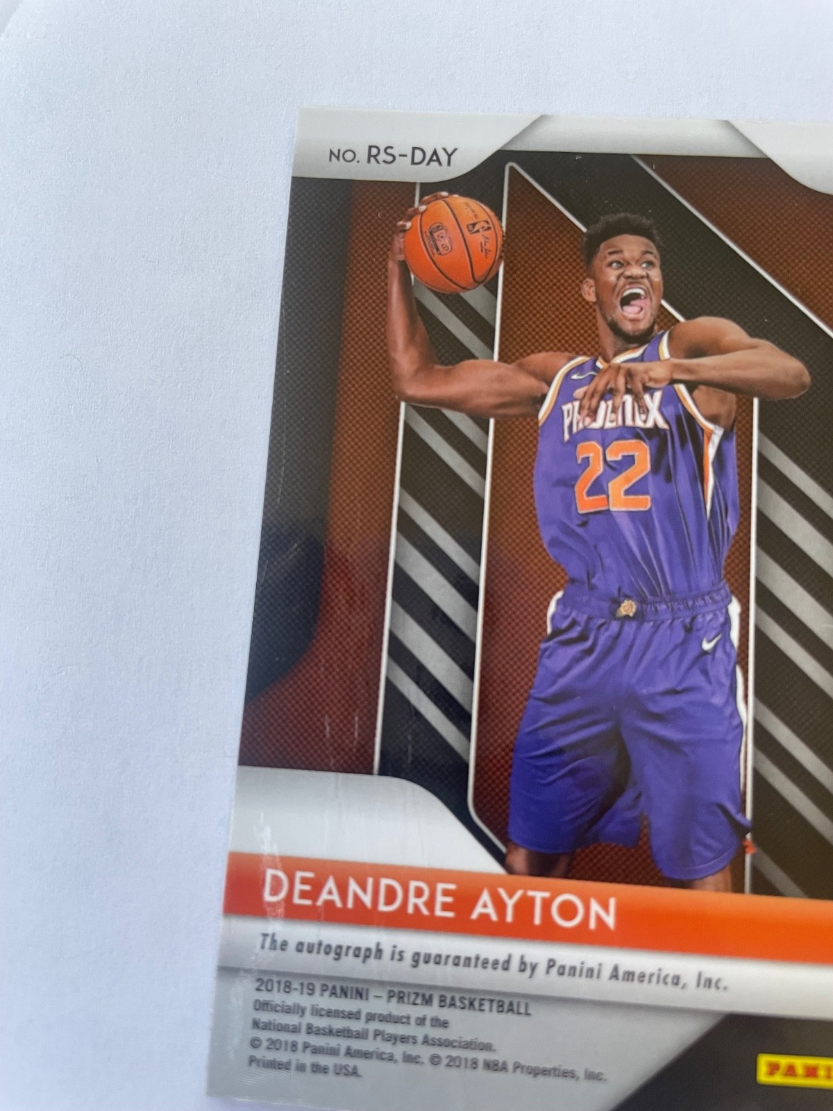 2018-19 Panini Prizm – Rookie Signatures DeAndre Ayton #RS-DAY SEE NOTES