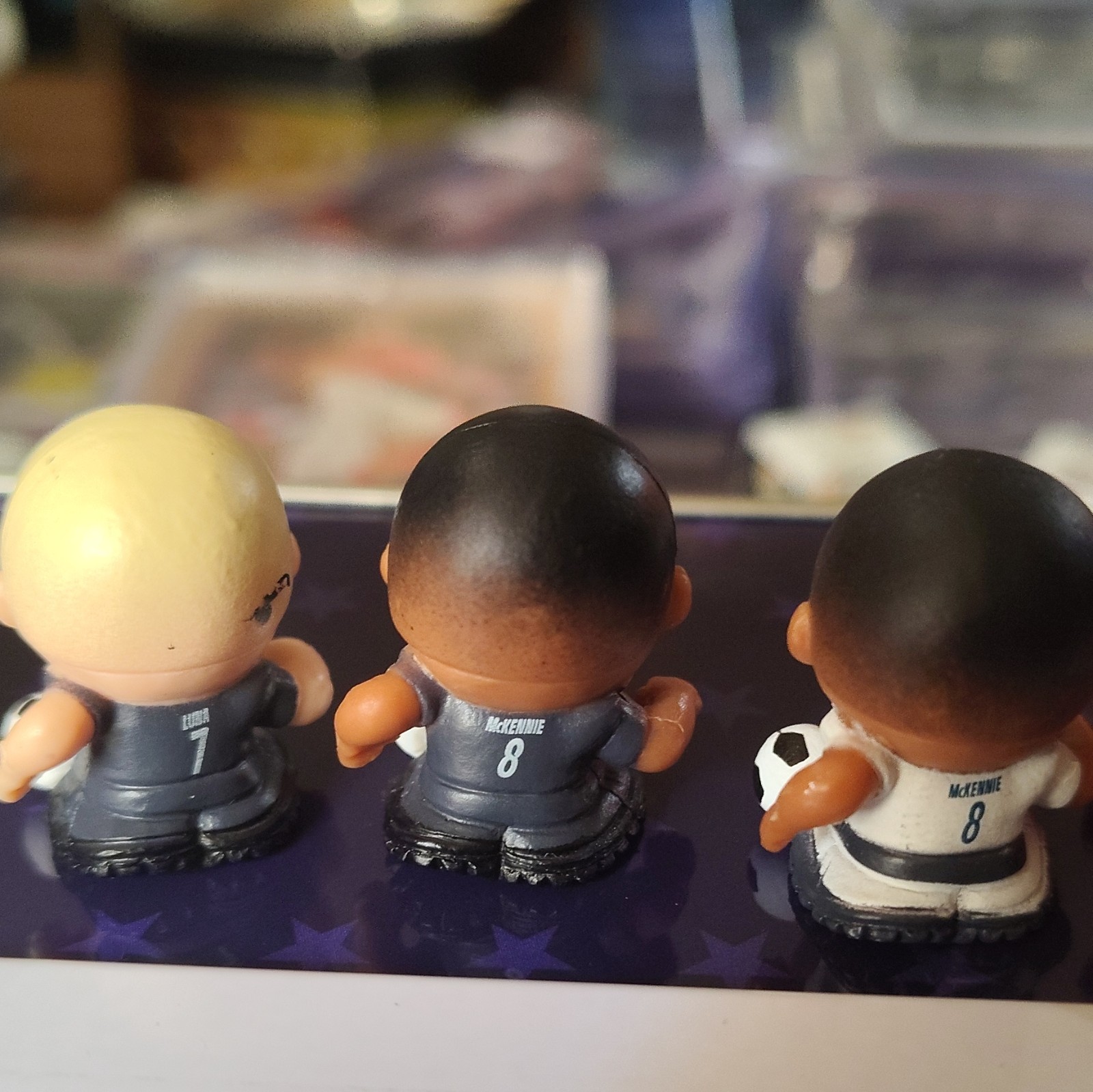 TeenyMates Collectors 10 Stadium Display Set USA Soccer With Seven Players Figur