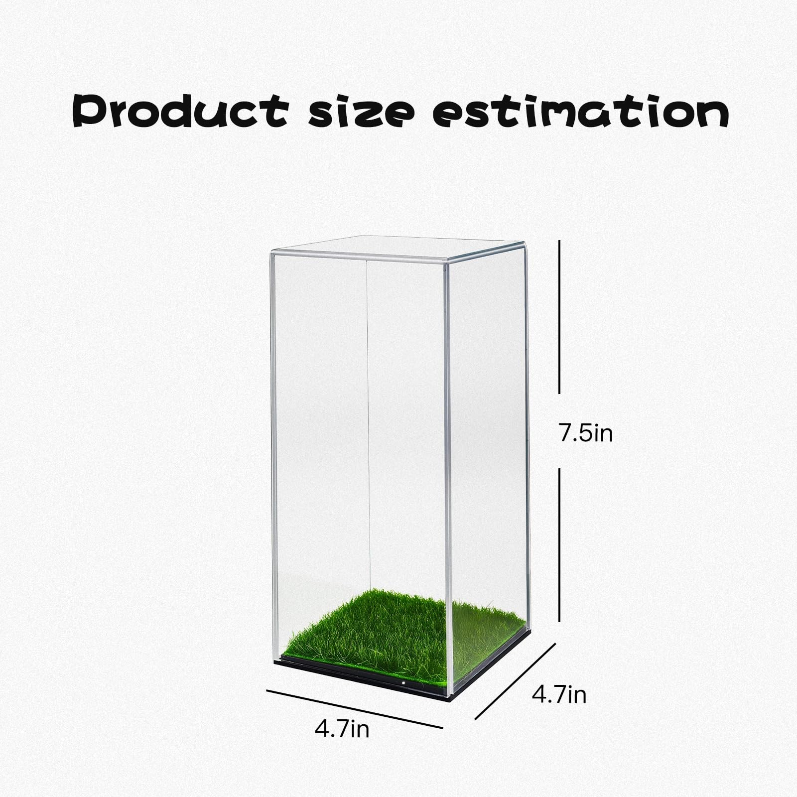 Premium Baseball Display Case Integrated with Baseball Stand: A Acrylic Showc…