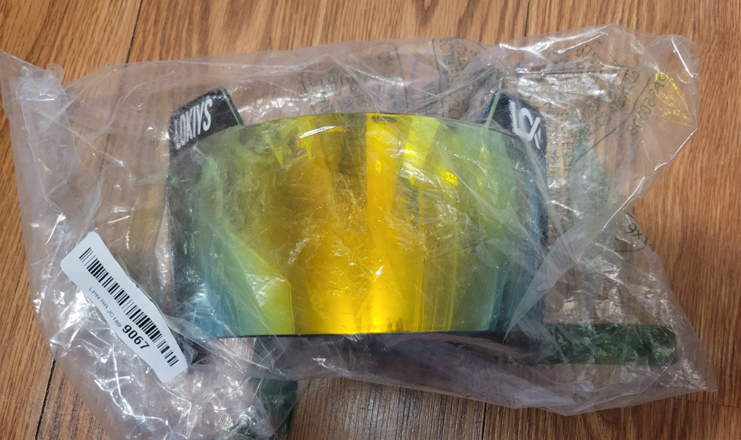 LOKIYS Football Visor – for Youth Football Helmets & Adult Helmets (Gold)
