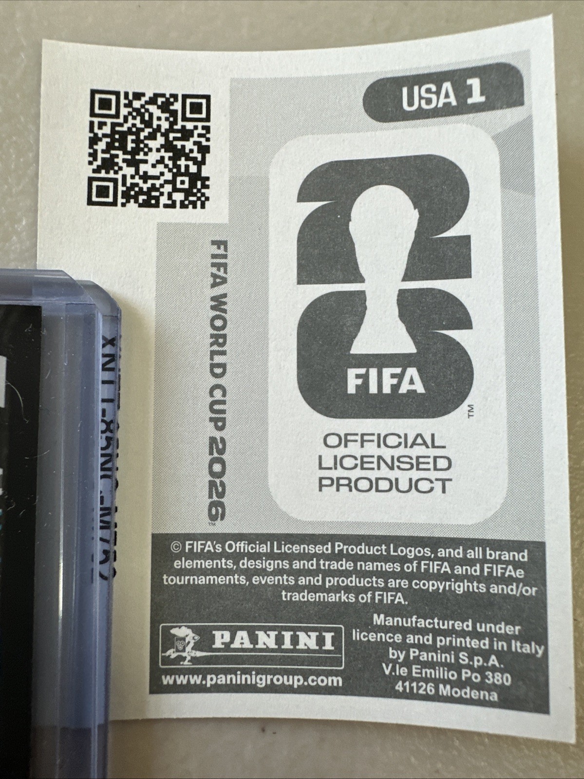 Panini World Cup 2026 Sticker USA1 United States Of America Team Badge Emblem