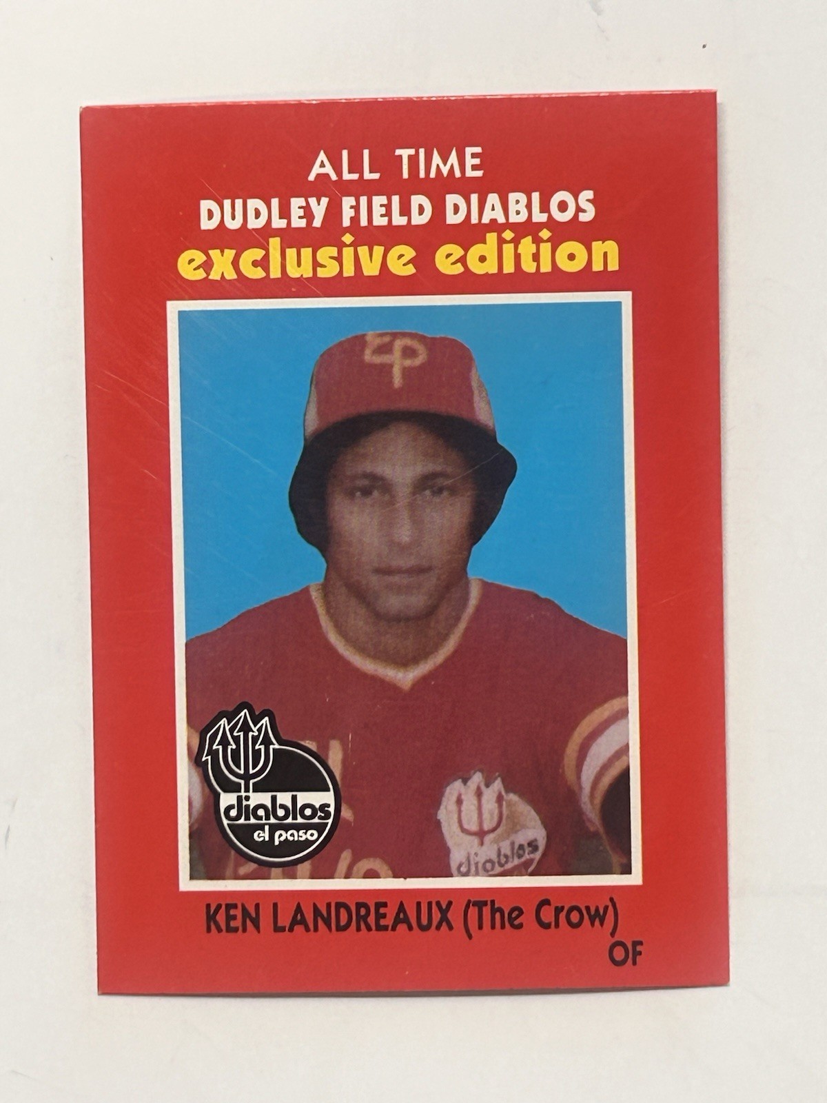 1990 All Time Dudley Field Diablos exclusive esition singles good to near mint