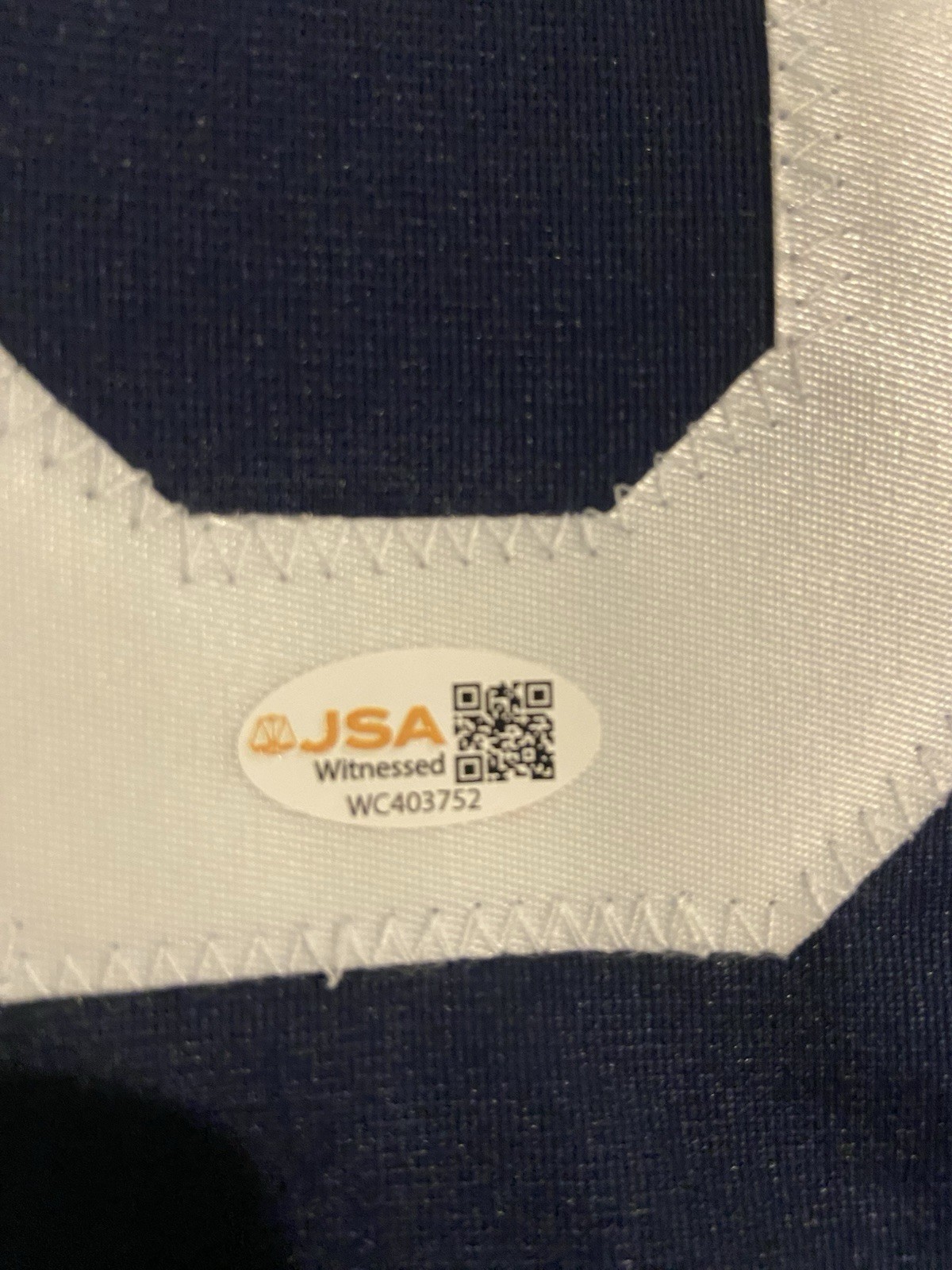 Frank Thomas Signed Autographed Custom Auburn Jersey Blue White Sox JSA