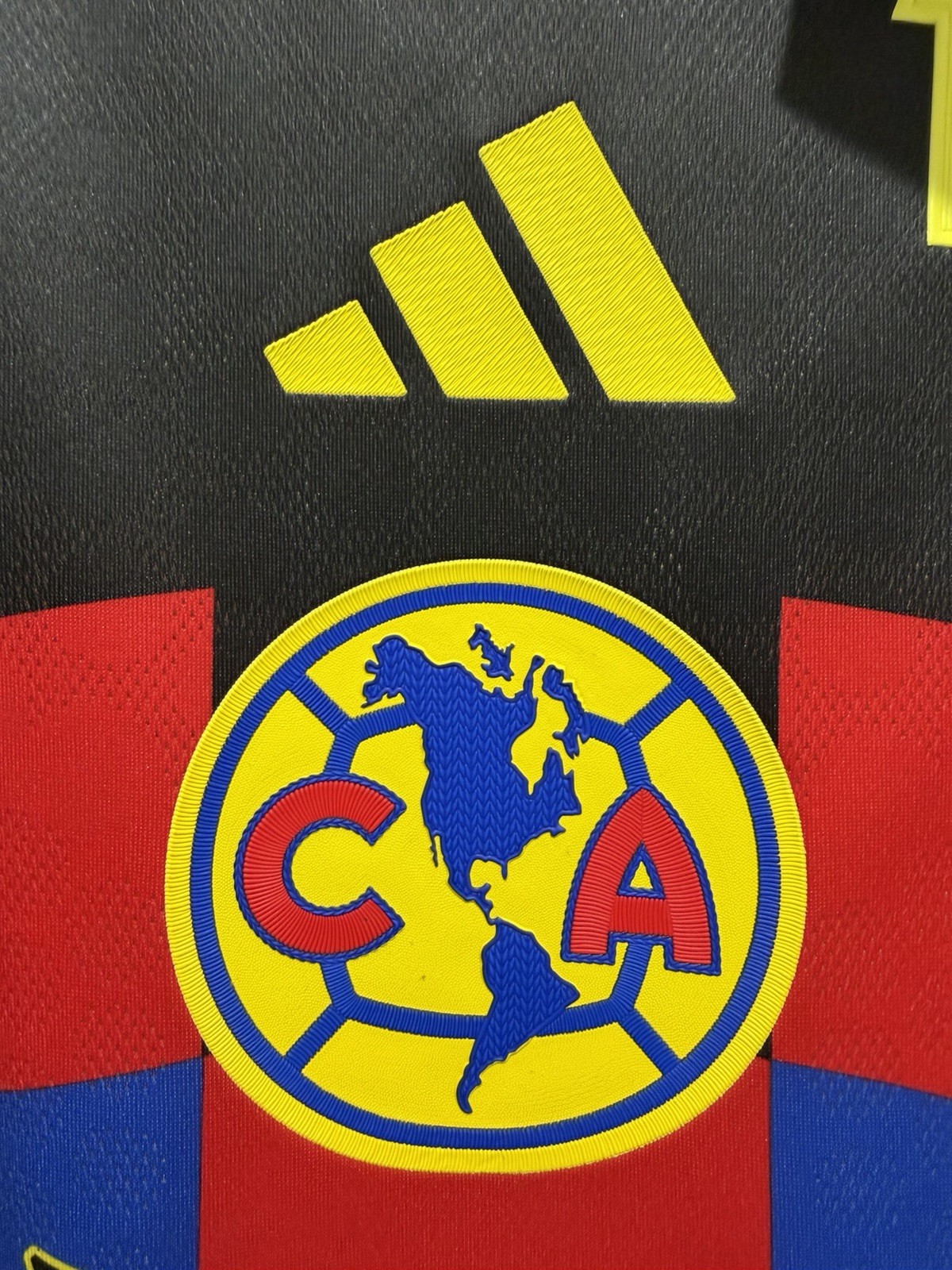 Fidalgo #8 Mens LARGE Adidas Club America Authentic x Pac-Man Home Jersey