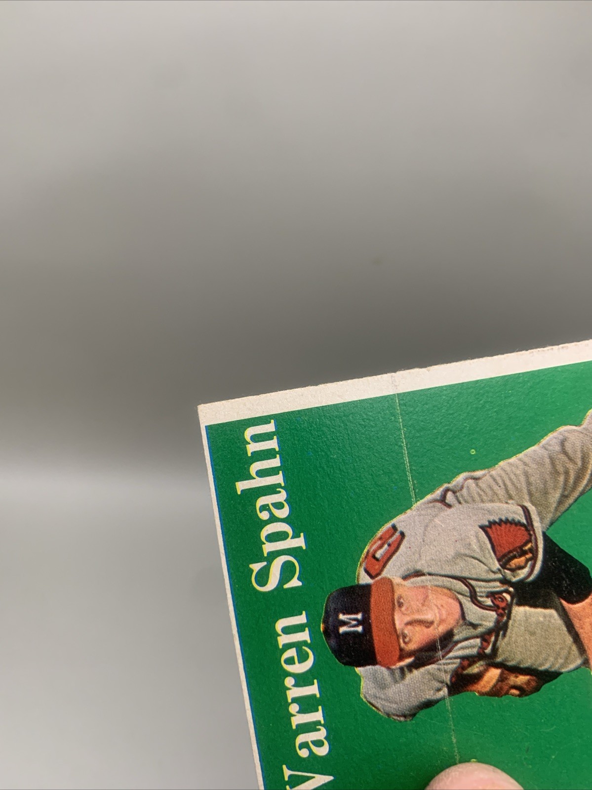 1958 Topps Warren Spahn #270 EX Print Line But Sharp No Creases Free Shipping 🔥