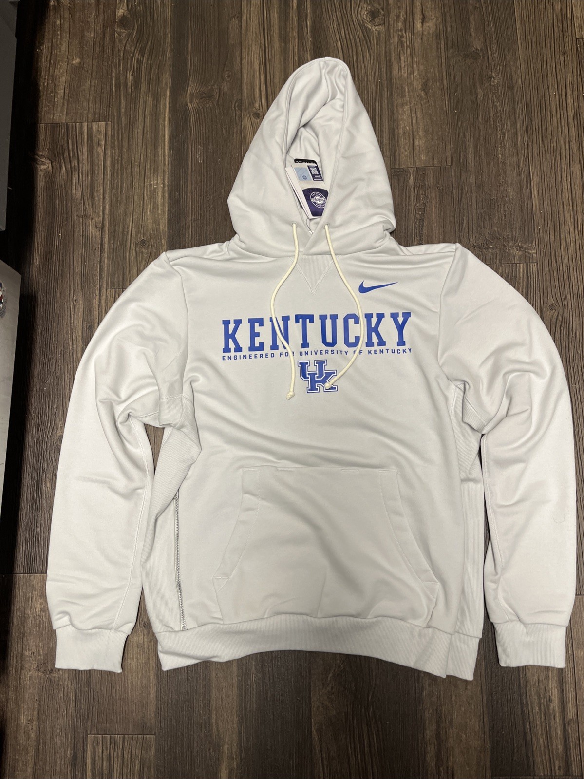 Nike Kentucky Wildcats Hoodie Grey Gray Nike Modern Look Size Medium Ih9890-025