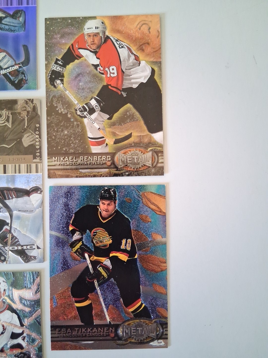 1998-99 Upper Deck UD3 Three Star Spotlight Hockey Card Lot