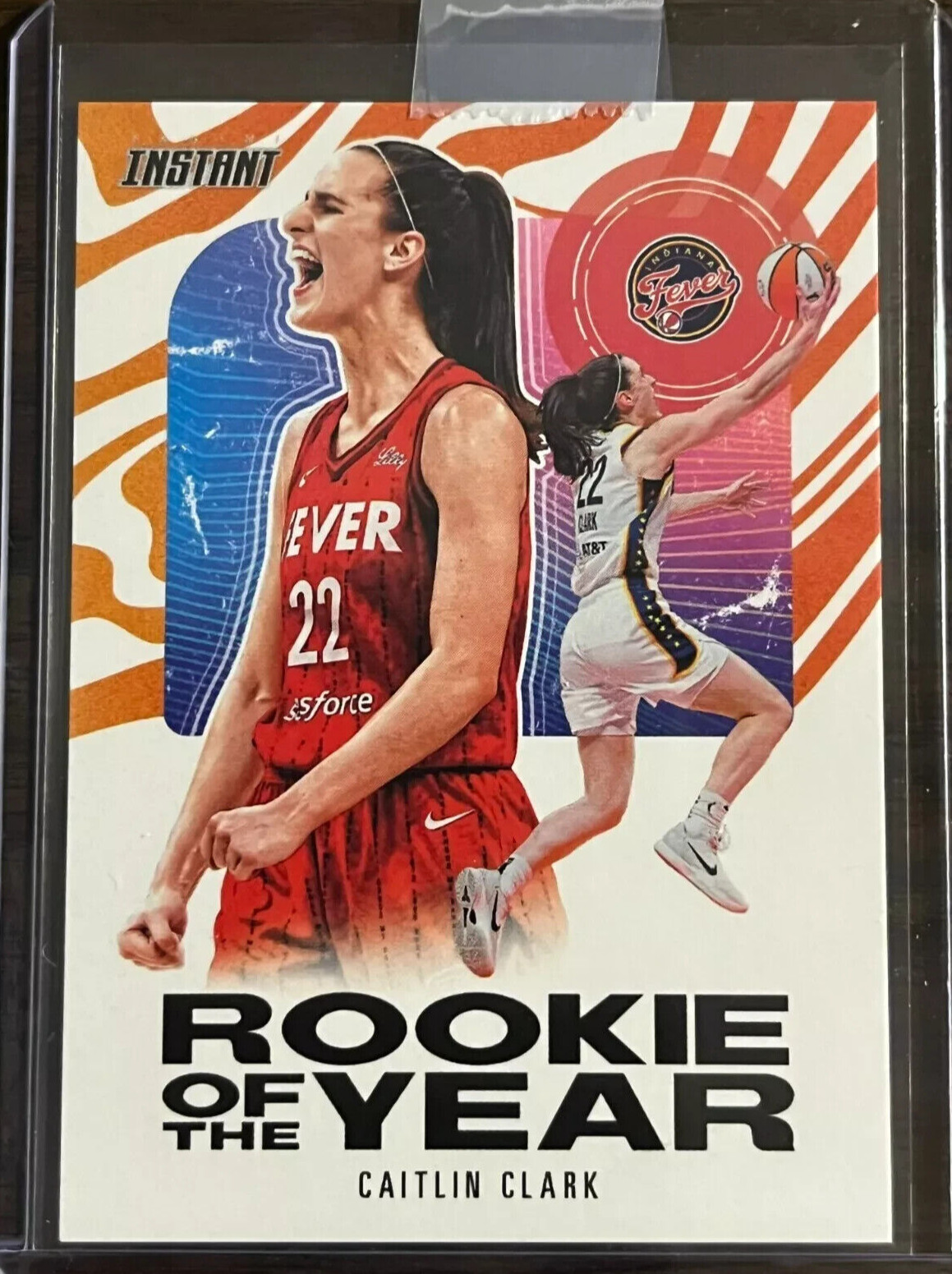 2024 Panini Instant #CCROY Caitlin Clark RC Card WNBA Rookie of the Year IN-HAND