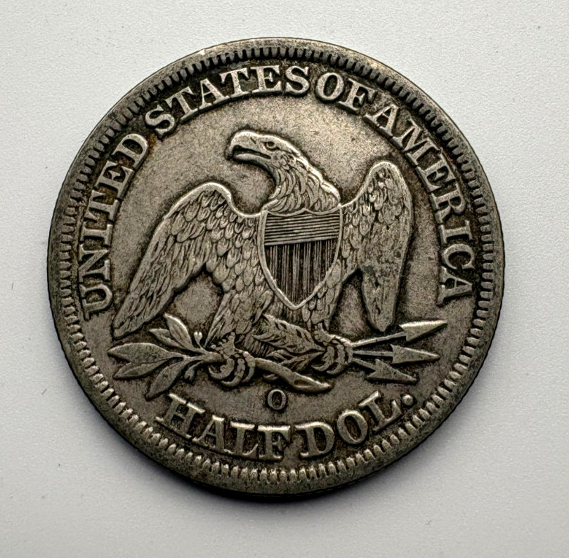 Lot of 5 Seated Liberty Half DoIlars 1854-1859 United States