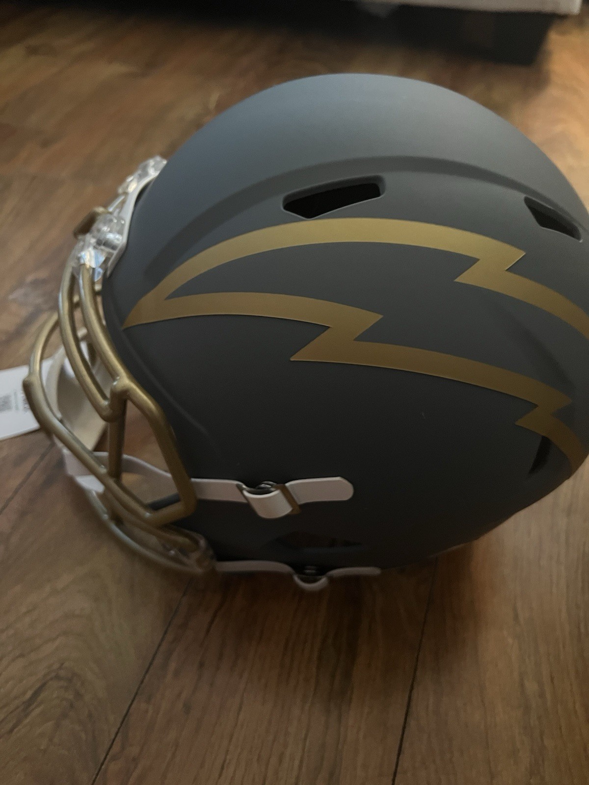 Ladd McConkey Autographed Helmet