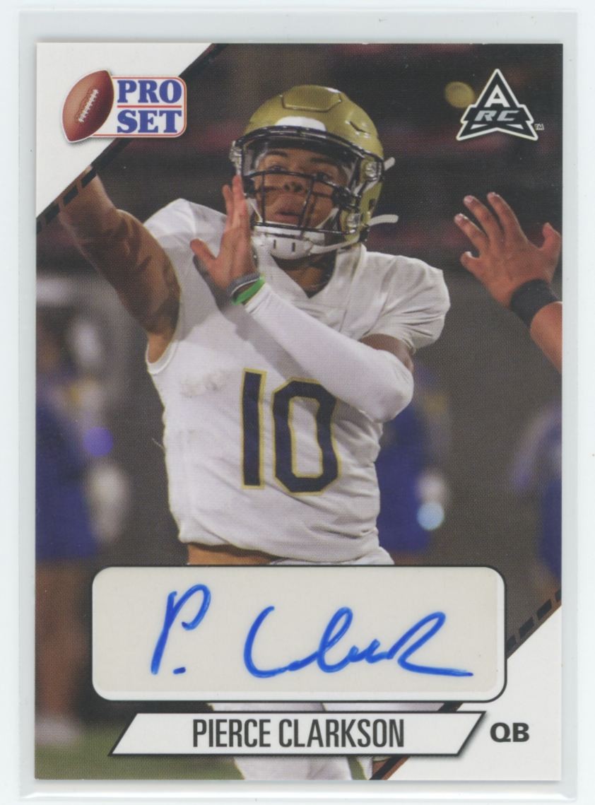 2021 Leaf Pro Set Pierce Clarkson Auto #PS-PC1