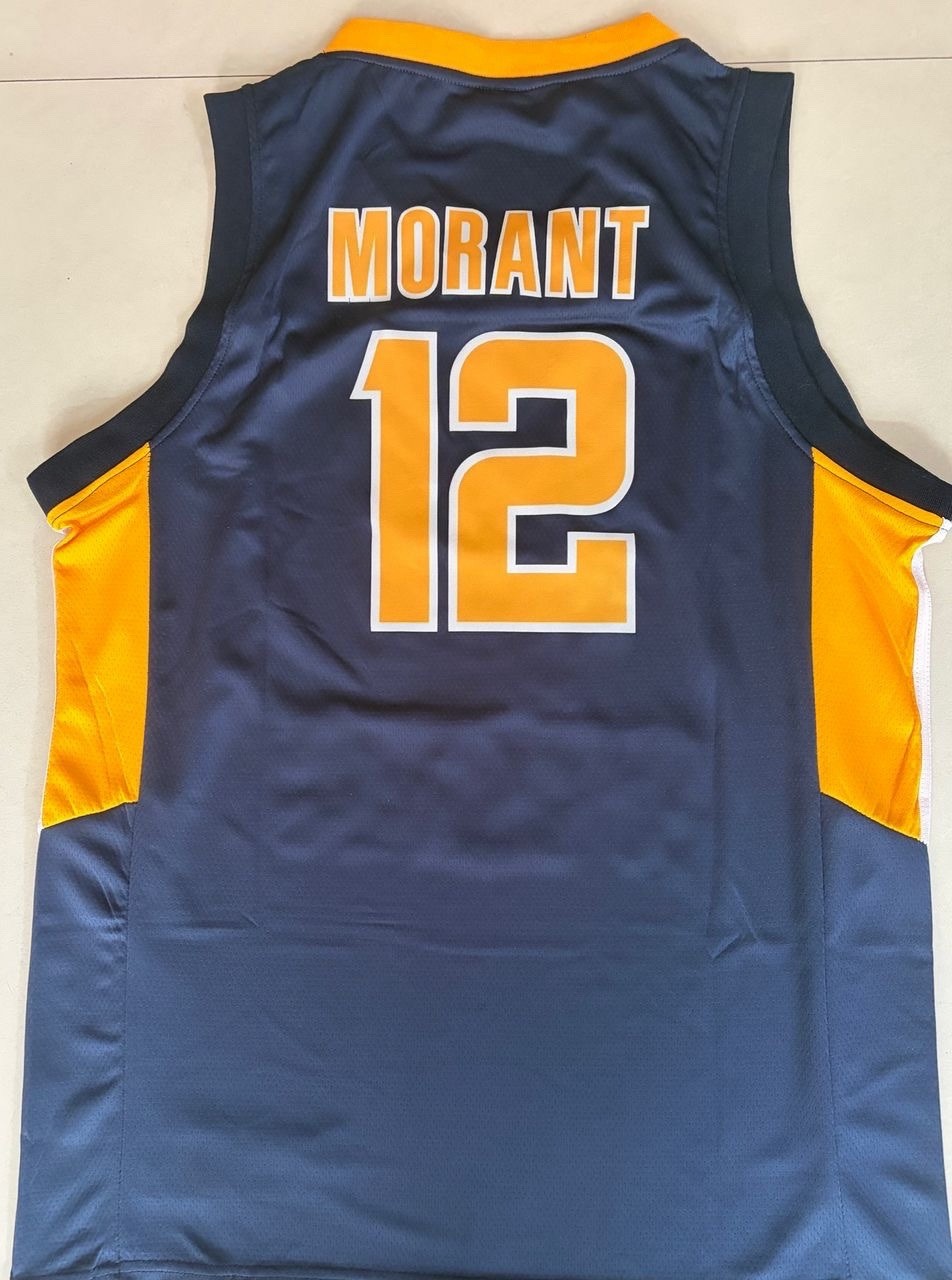 Murray State Racers Ja Morant 12 Dri-FIT Basketball Jersey Mens XL Navy