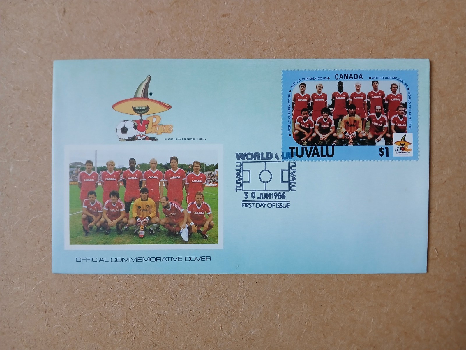 MEXICO 86 WORLD CUP FIRST DAY COMMEMORATIVE POSTAL COVERS x7