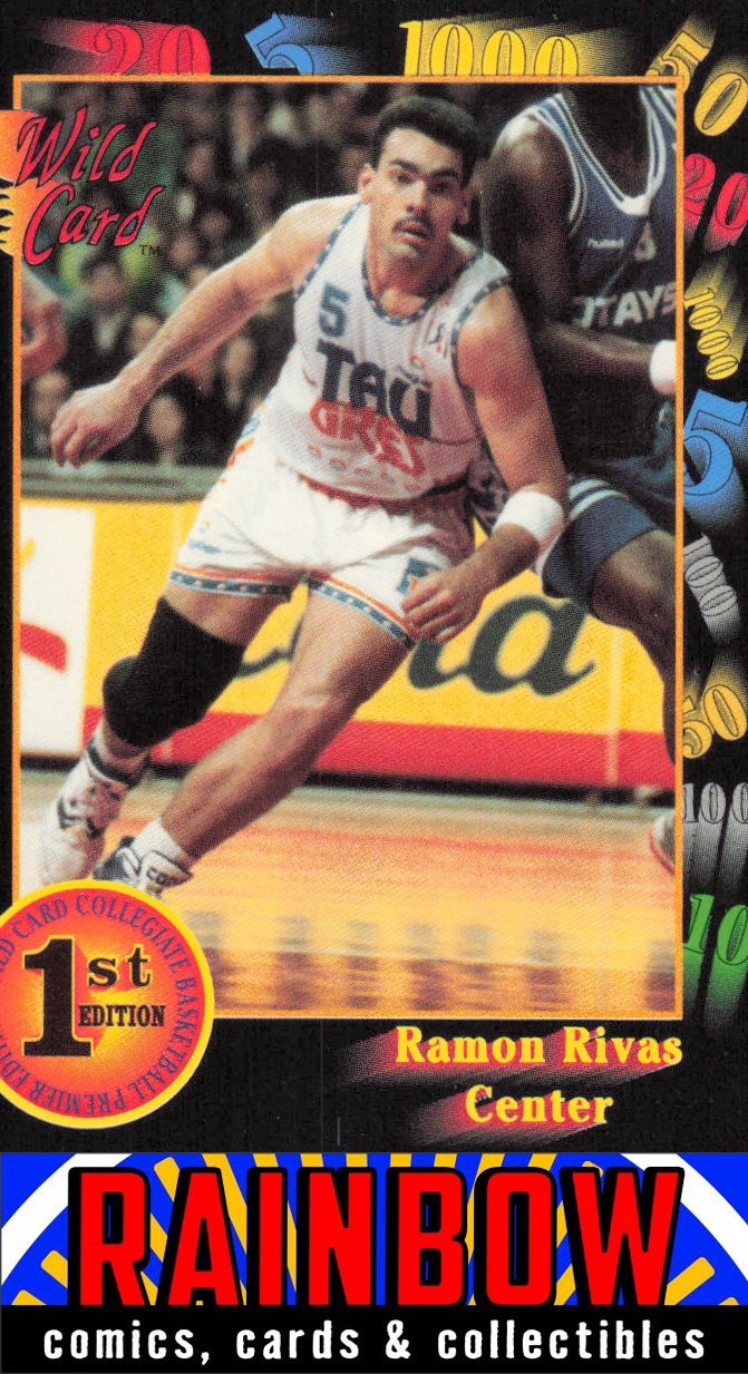 1991-92 Wild Card #57 Ramon Rivas Temple Owls