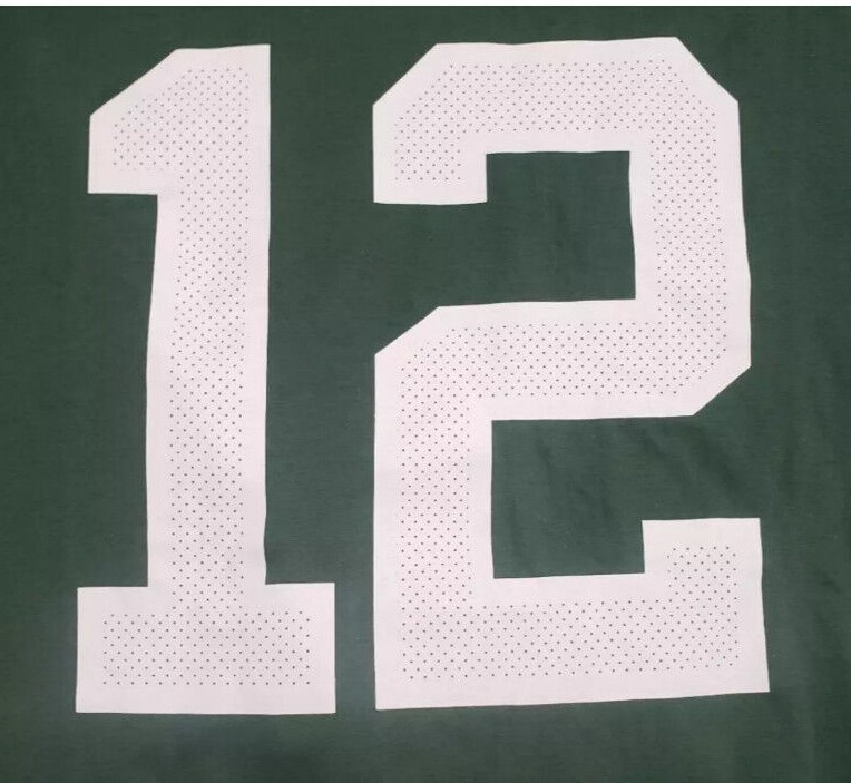 Green Bay Packers NFL Nike Tee Rodgers #12 T-Shirt Green / White Size XL, XXL