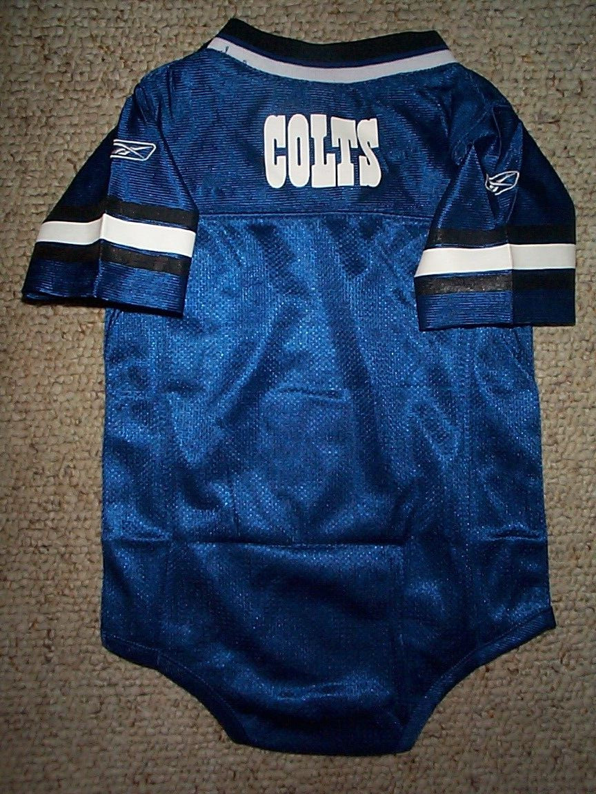 *IRREGULAR* Indianapolis Colts nfl INFANT BABY NEWBORN Jersey 3-6M M 3-6 Months