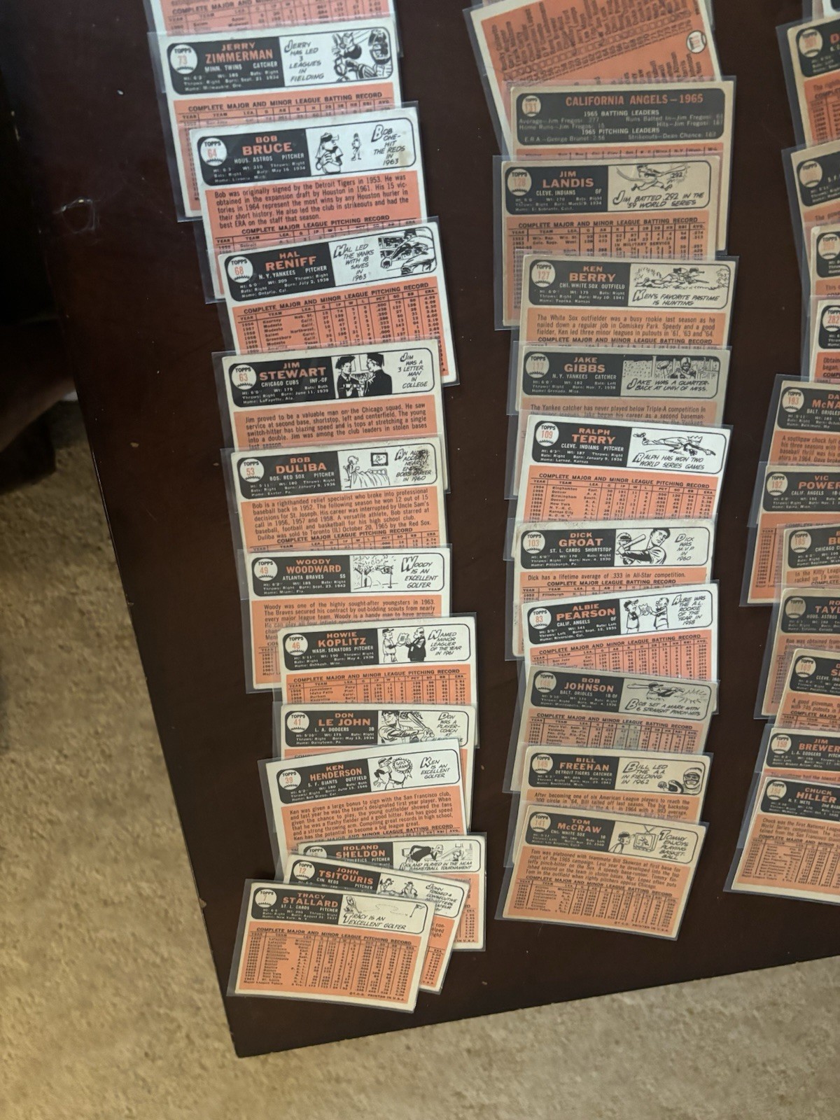 1966 Topps baseball 78 cards Willie Mays team cards mid to high card # to 520