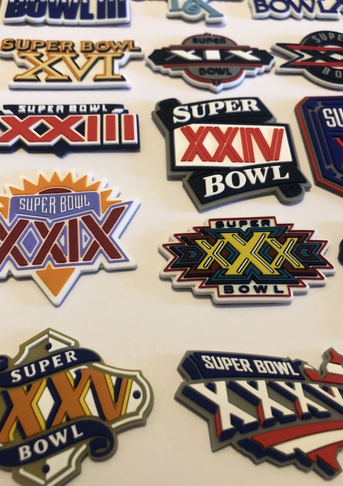 3D Super Bowl Logos For Your Helmet Proline Speed/Schutt/Riddell Choose One Only