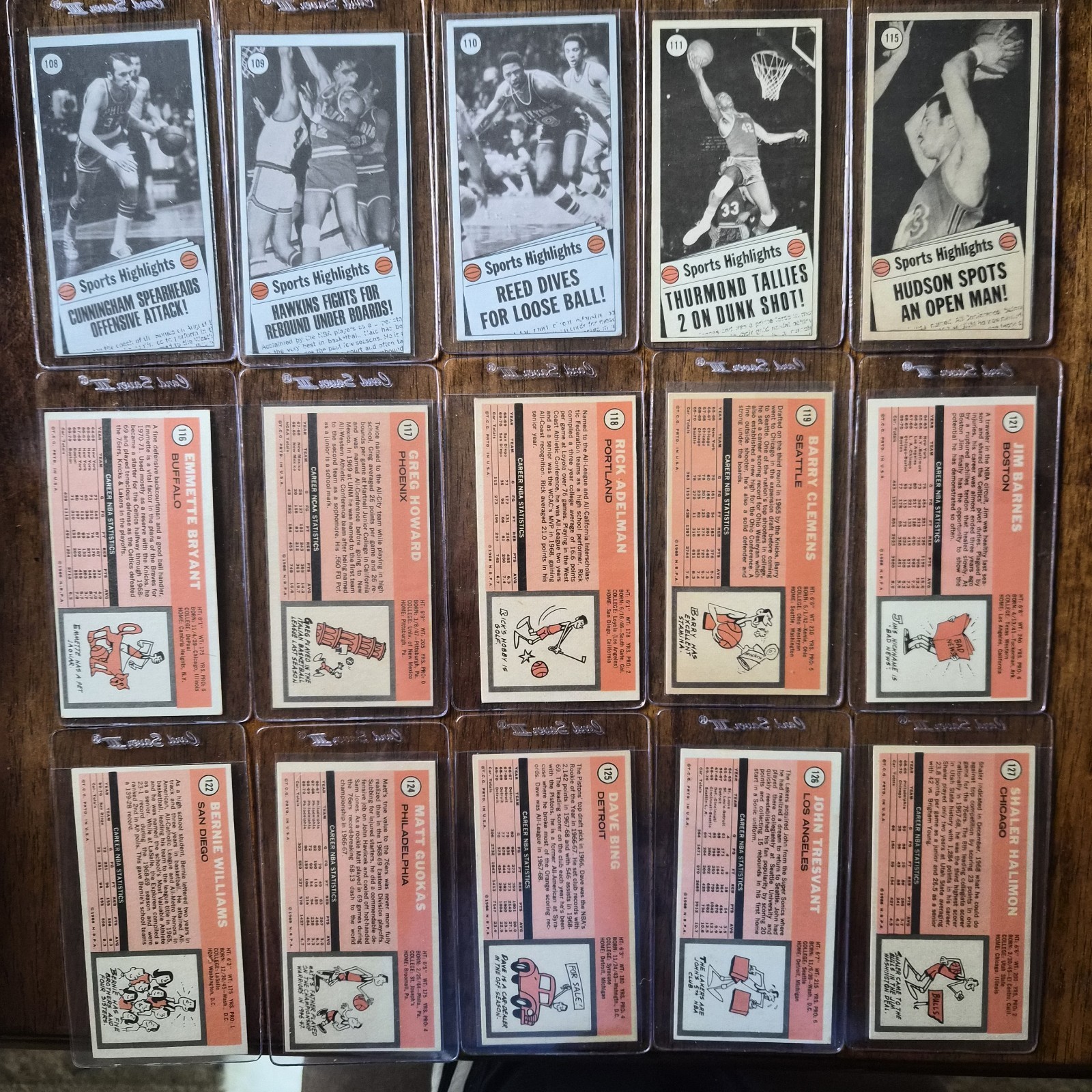 1970-71 Topps Basketball Near Set (171/175) Avg EX+ to NM