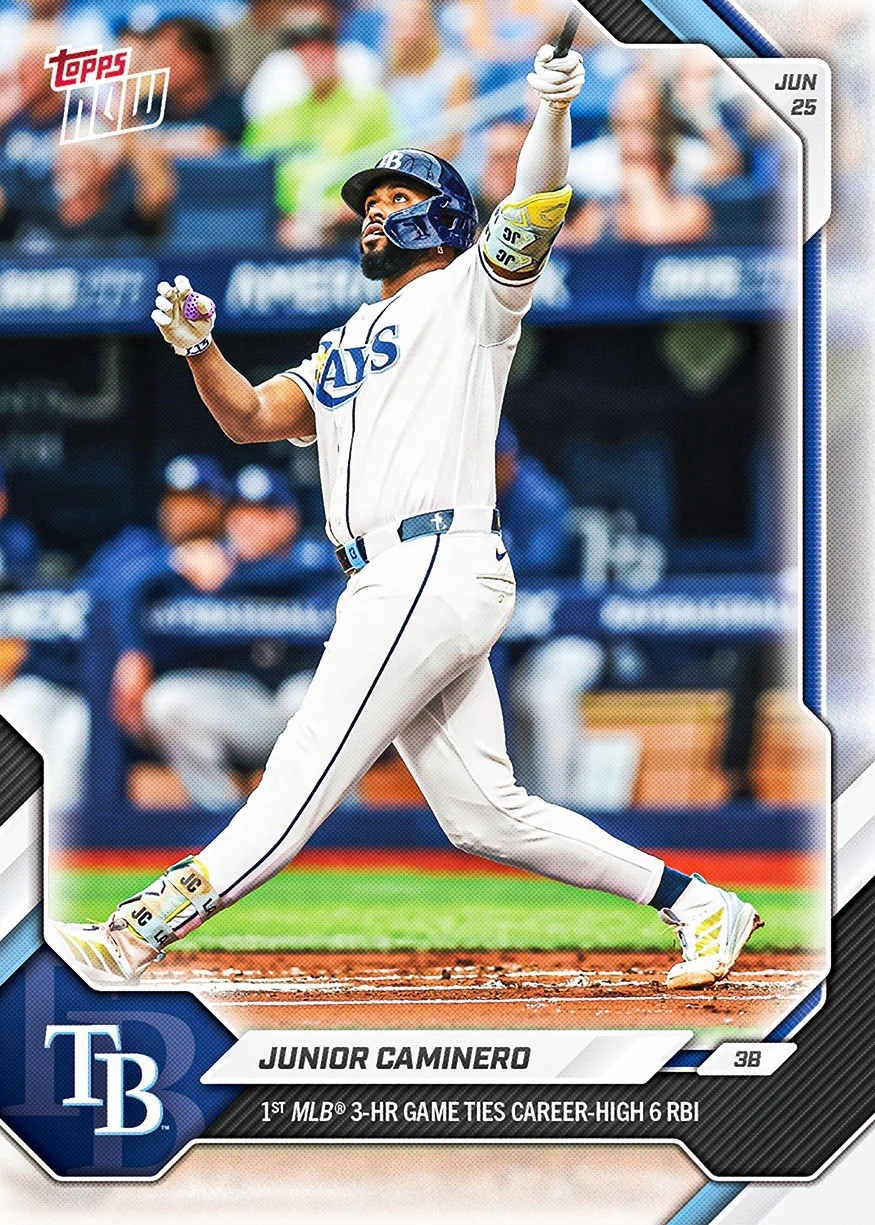 *PRE SALE* Junior Caminero – 2026 MLB Topps NOW® – Card 377