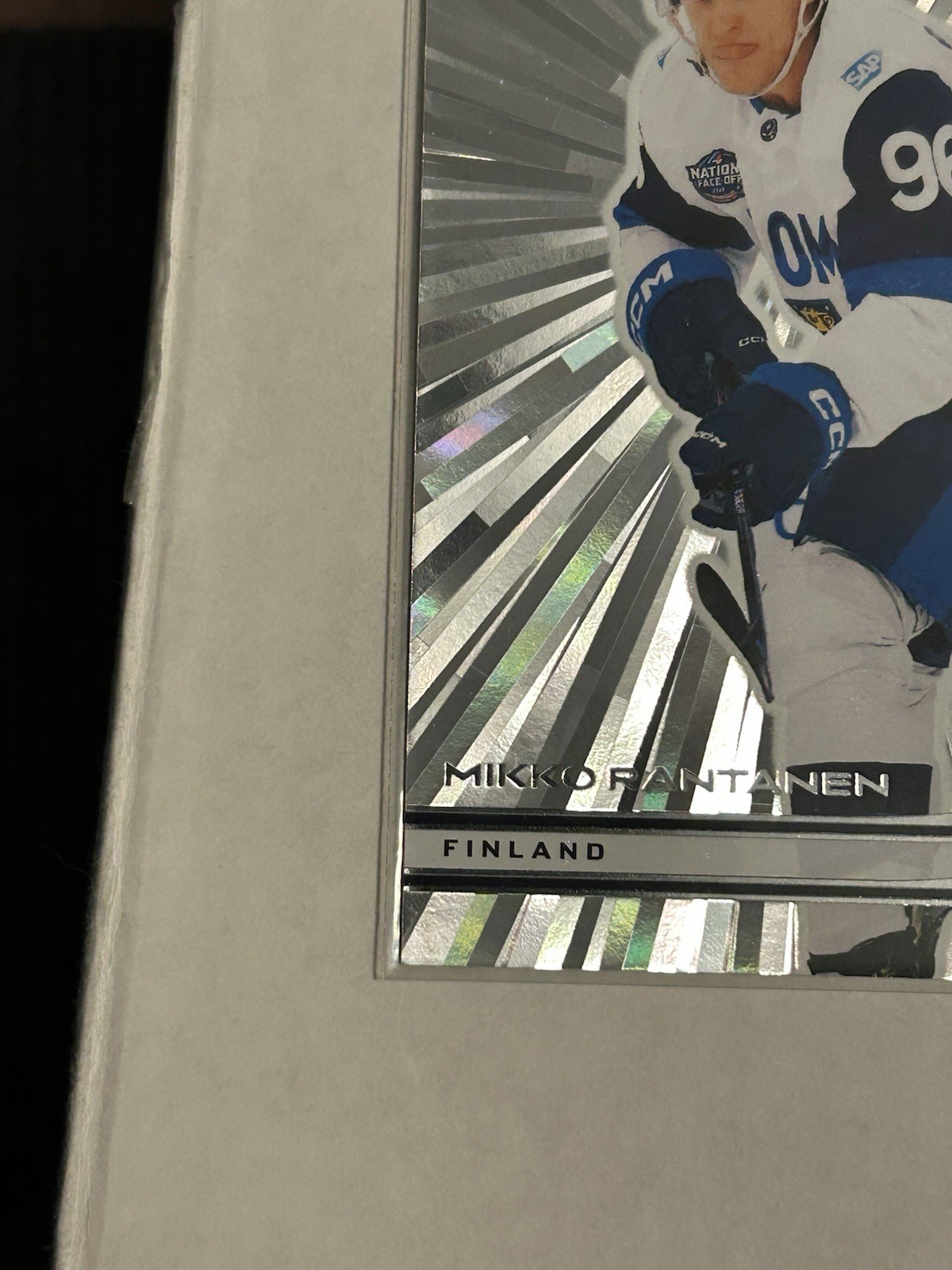 Mikko Rantanen 2025-26 Upper Deck Extended Series Outburst #661 Finland 🇫🇮