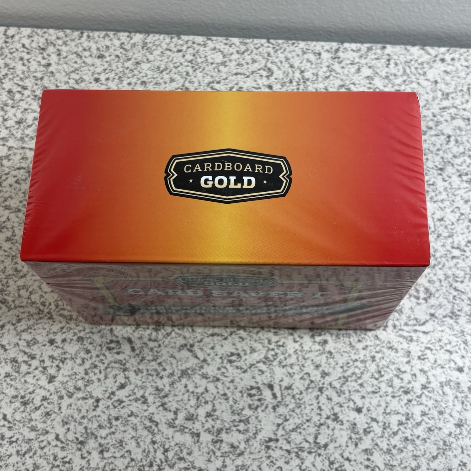 Cardboard Gold Card Saver 1 Holder – Case of 200 Count Box, 4 Sleeves of 50 New
