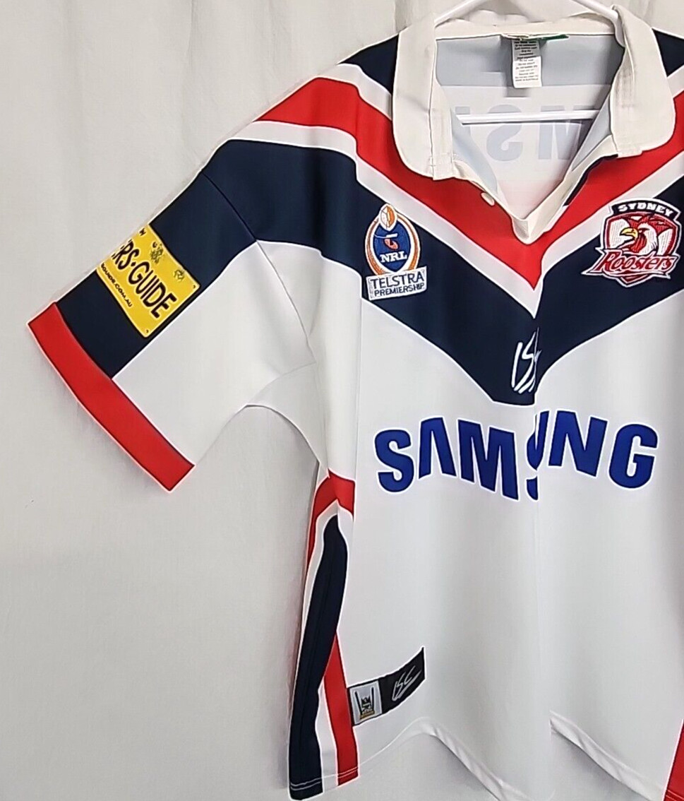 Sydney Roosters Jersey 2XL Rugby NRL Australia Samsung ISC Telstra Car Buyers