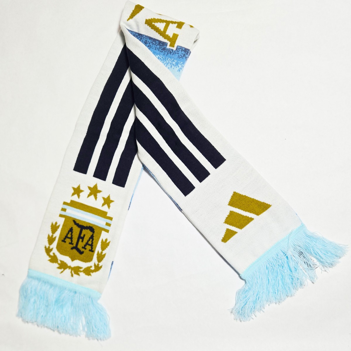 Adidas Argentina 26 AFA Scarf FIFA World Cup Icey Blue / White