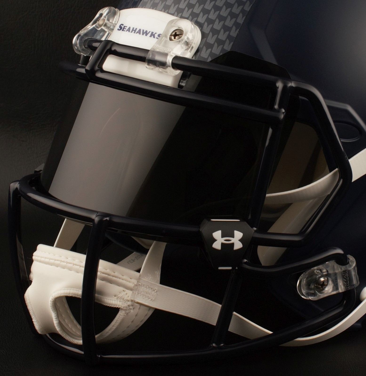 SEATTLE SEAHAWKS NFL Authentic GAMEDAY Football Helmet w/ BLACK-TINT Eye Shield