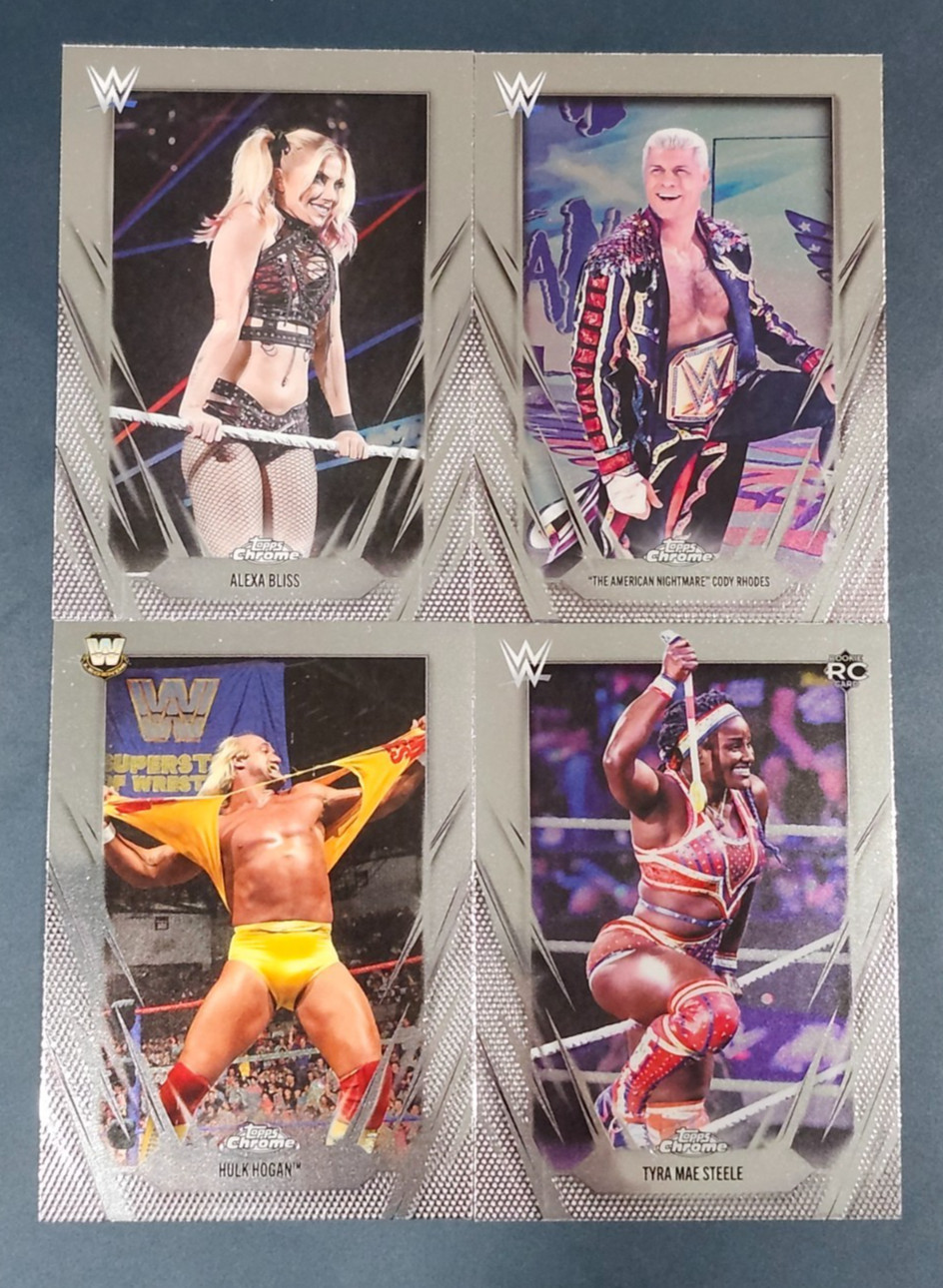 2026 Topps Chrome WWE BASE 1-200 You Pick the Card – 2 Card Minimum