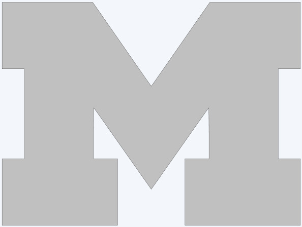 UofM Michigan Block M Vinyl Decal Sticker – You choose color and size
