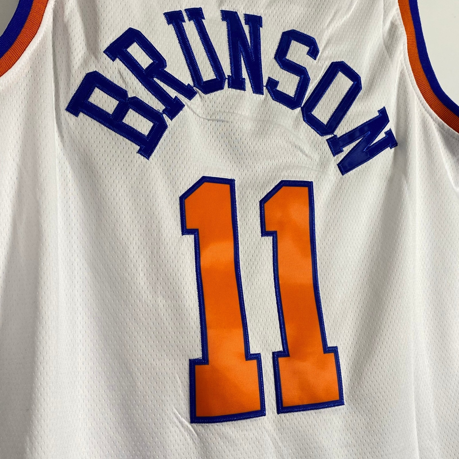 Jalen Brunson Stitched Letter Crew Neck Casual Sleeveless Jersey #11