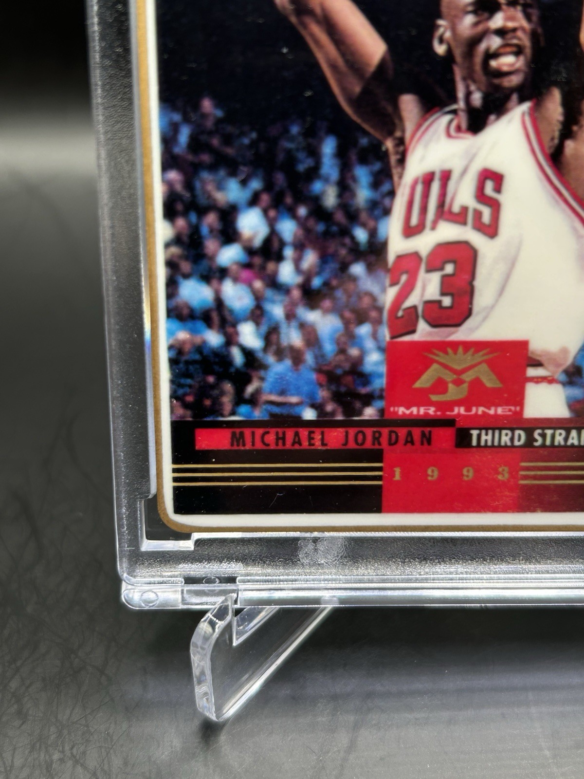 1993 Mr. June Ceramic BEST # /2500 Upper Deck Card Michael Jordan RARE