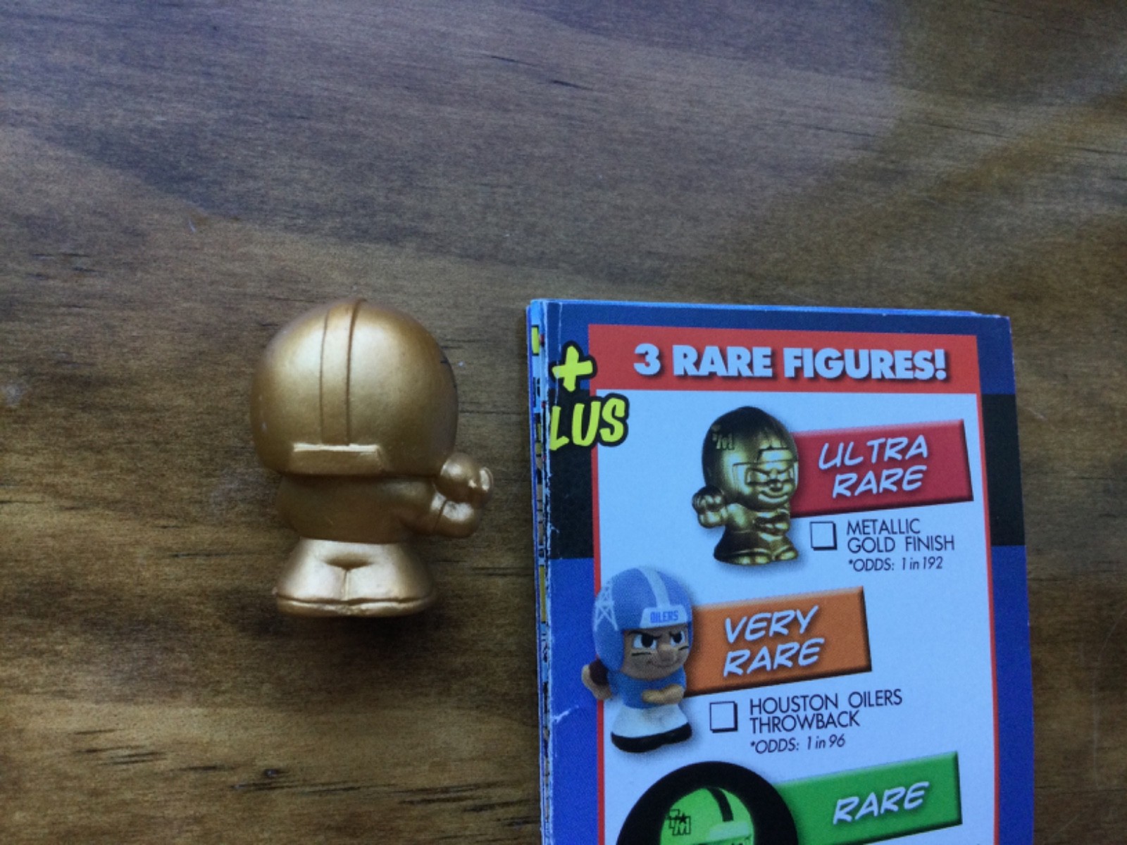 💥 NFL TeenyMates 2012 Series 1 Ultra RARE Metallic GOLD QB QUARTERBACK 1-192 pk