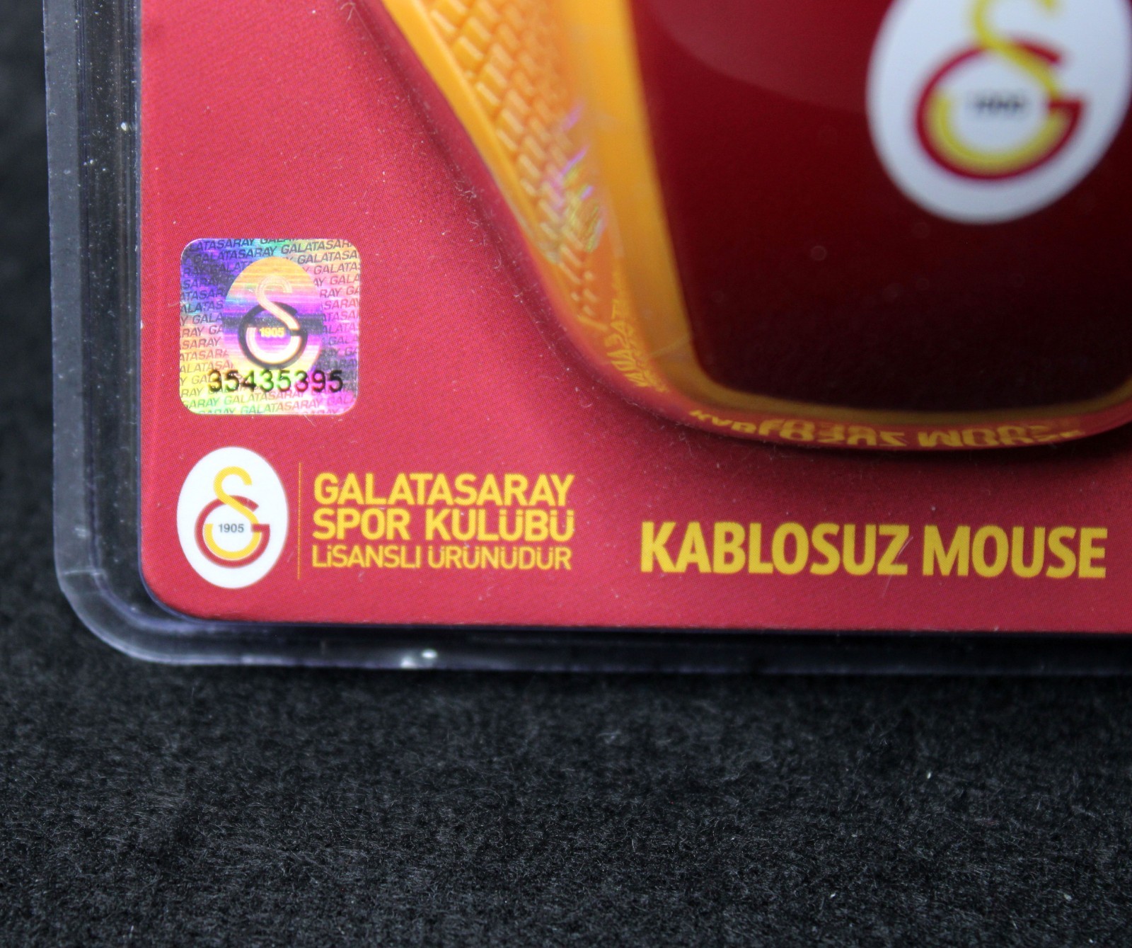 Galatasaray AS Wireless Optical Mouse 2.4GHz USB Receiver For Laptop PC Computer