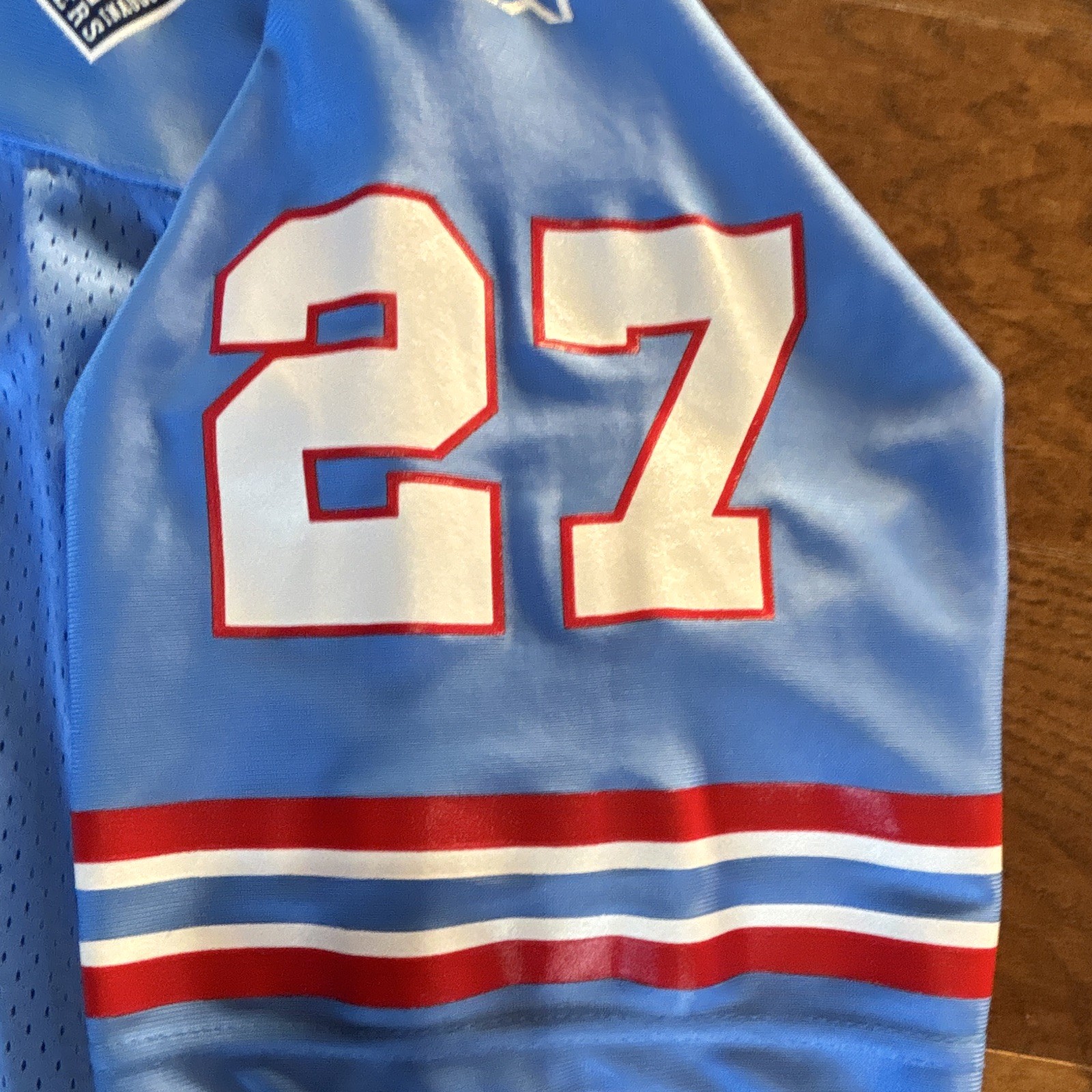VTG Starter Tennessee Oilers NFL Football Jersey Eddie George 52 XL 97 Throwback