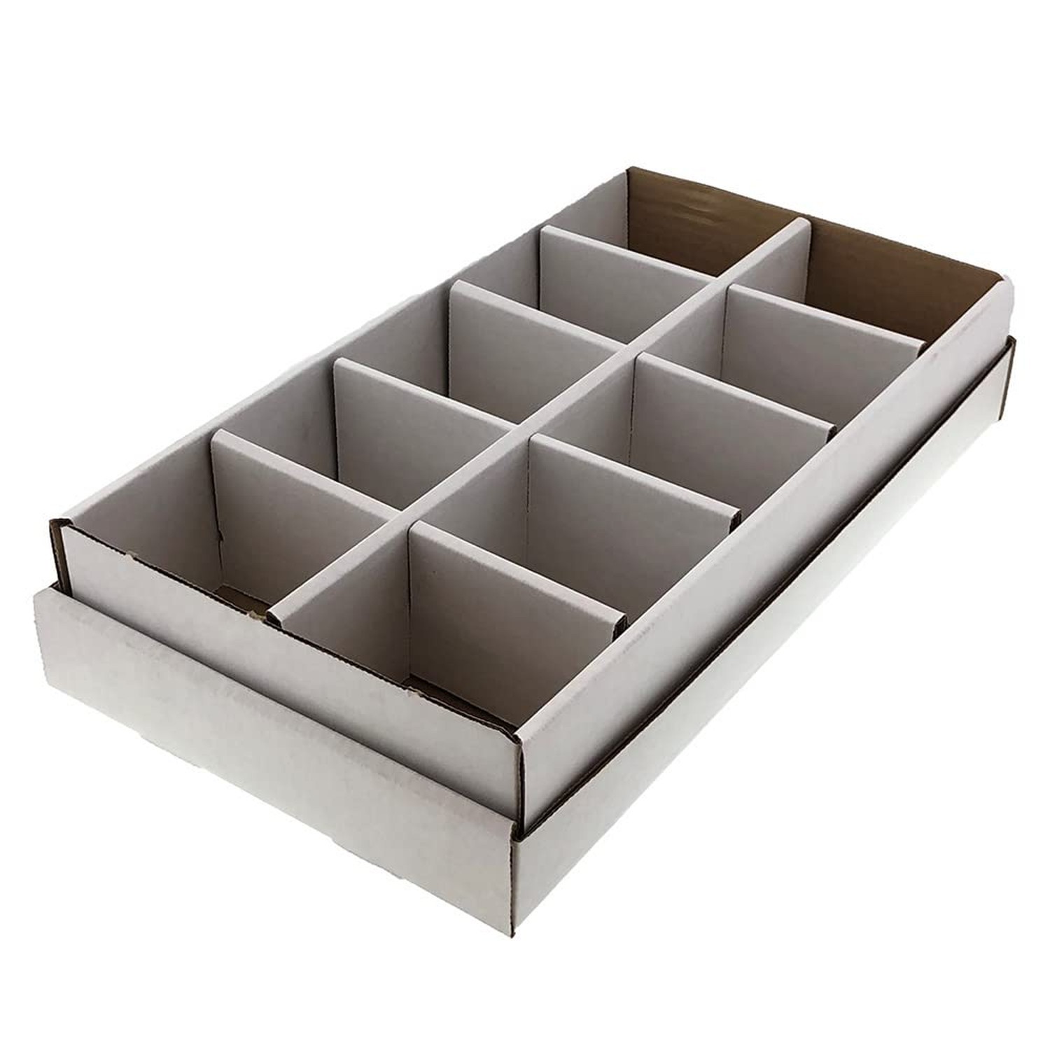 BCW Sorting Tray Storage Box | 10-Cell Card Sorting Box for Sports, Pokémon