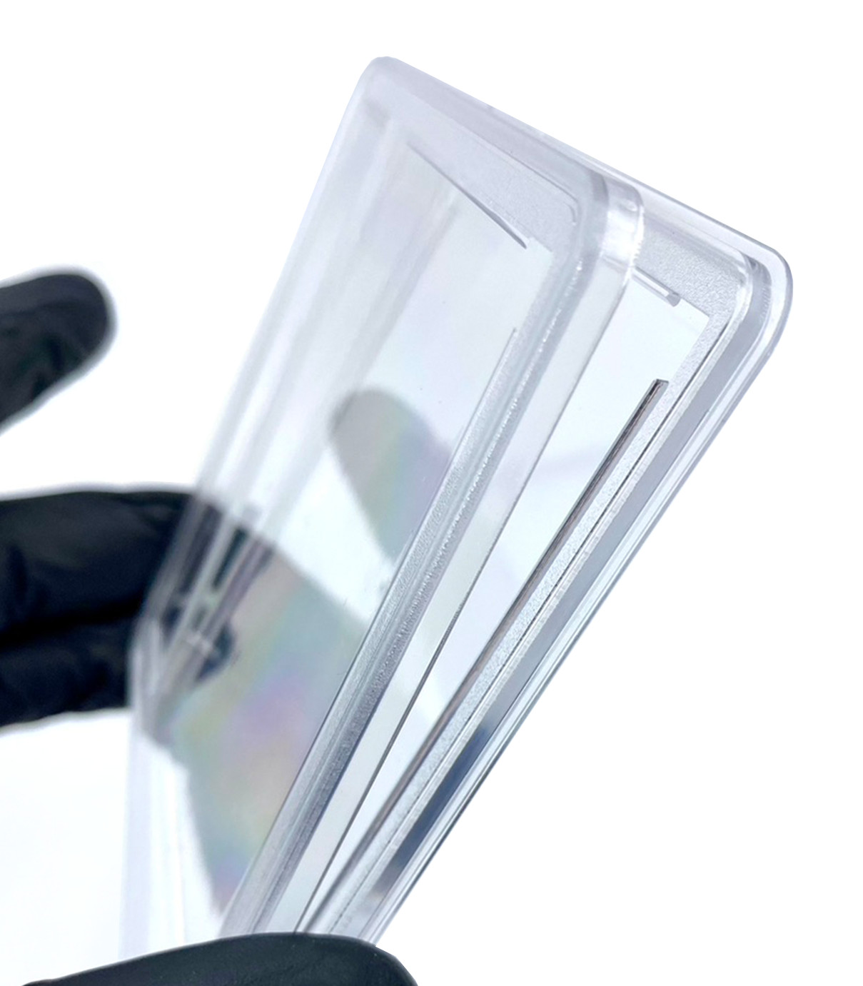 Empty Horizontal Graded Card Slabs for Trading Sports Cards – Snap Shut Closure