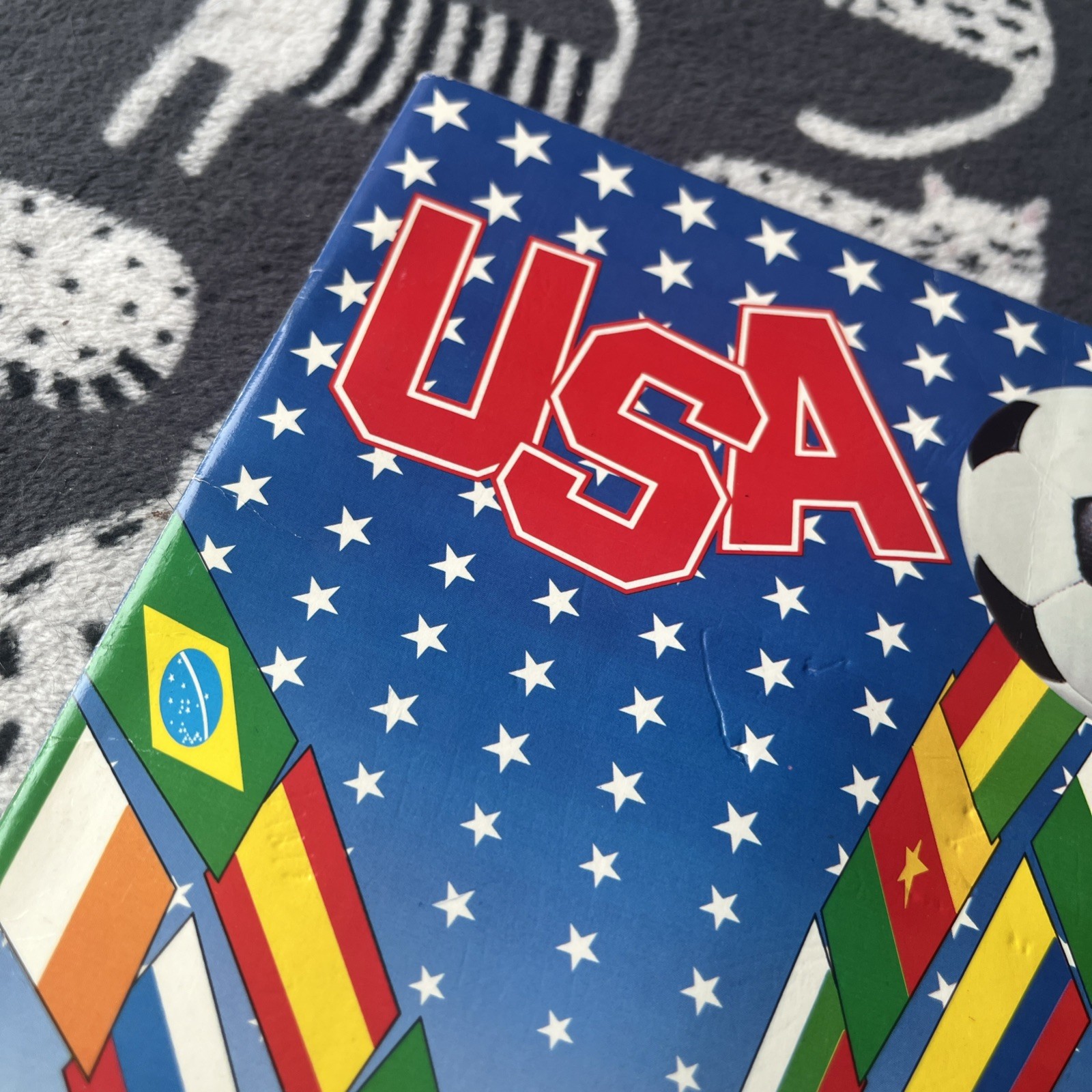 Panini USA World Cup 94 Football Album Incomplete – 275 Stickers – Free UK P&P