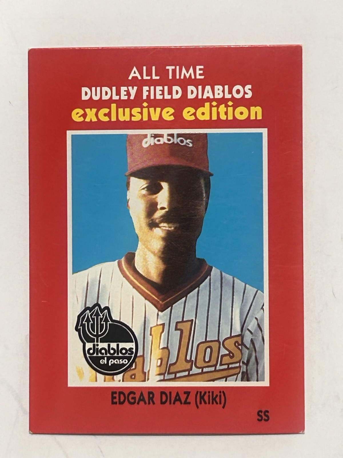 1990 All Time Dudley Field Diablos exclusive esition singles good to near mint