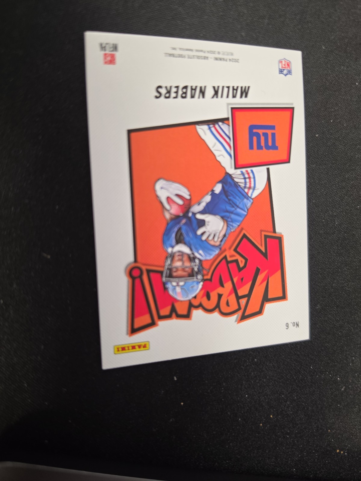 2024 Panini Absolute – Kaboom! Horizontal Malik Nabers #6 (RC)